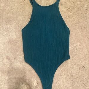 Teal Urban Outfitters Bodysuit